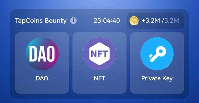 TapCoins Bounty Daily Combo 21 October 2024