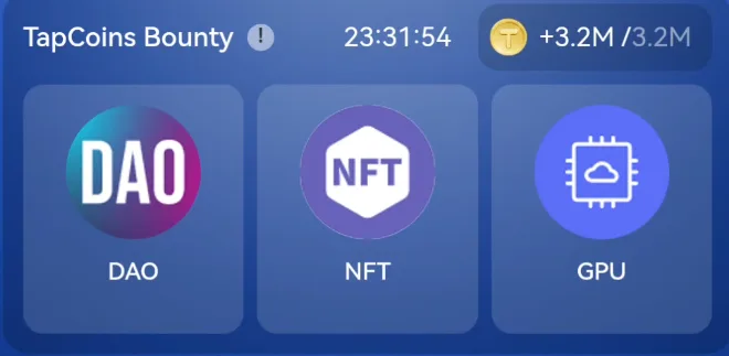 TapCoins Bounty Daily Combo 19 October 2024