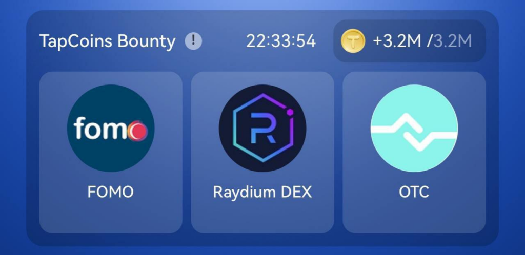 TapCoins Daily Combo 8 October 2024