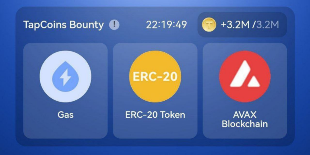 TapCoins Bounty Daily Combo 9 October 2024