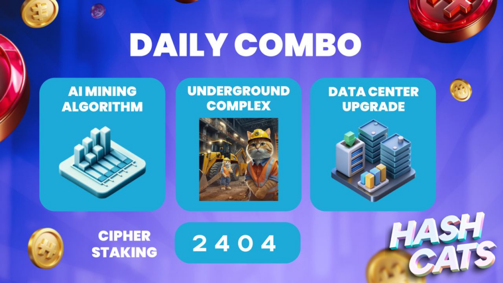 HashCats Daily Combo & Cipher Staking 23 October 2024