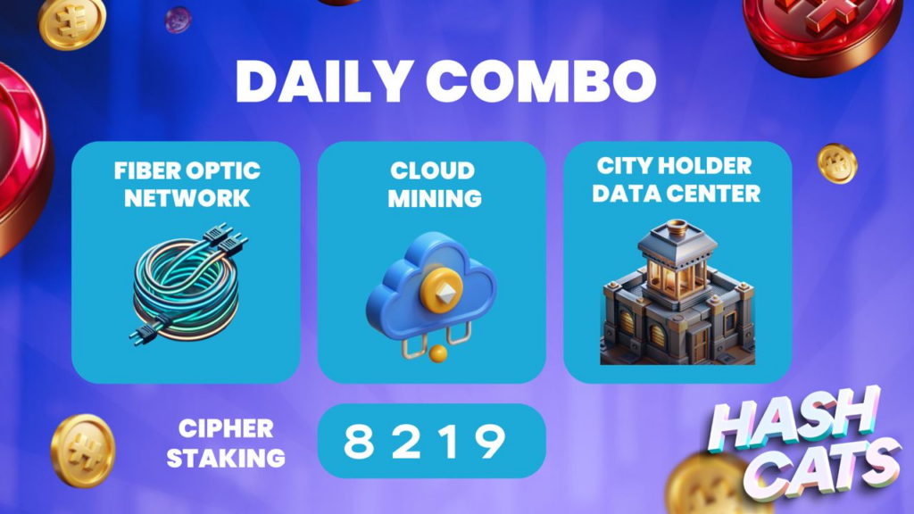 HashCats Daily Combo & Cipher Staking 3 October 2024