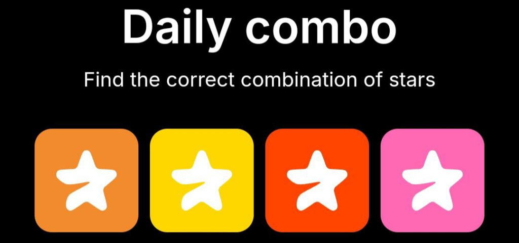 Starsfi Daily Combo 4 November 2024