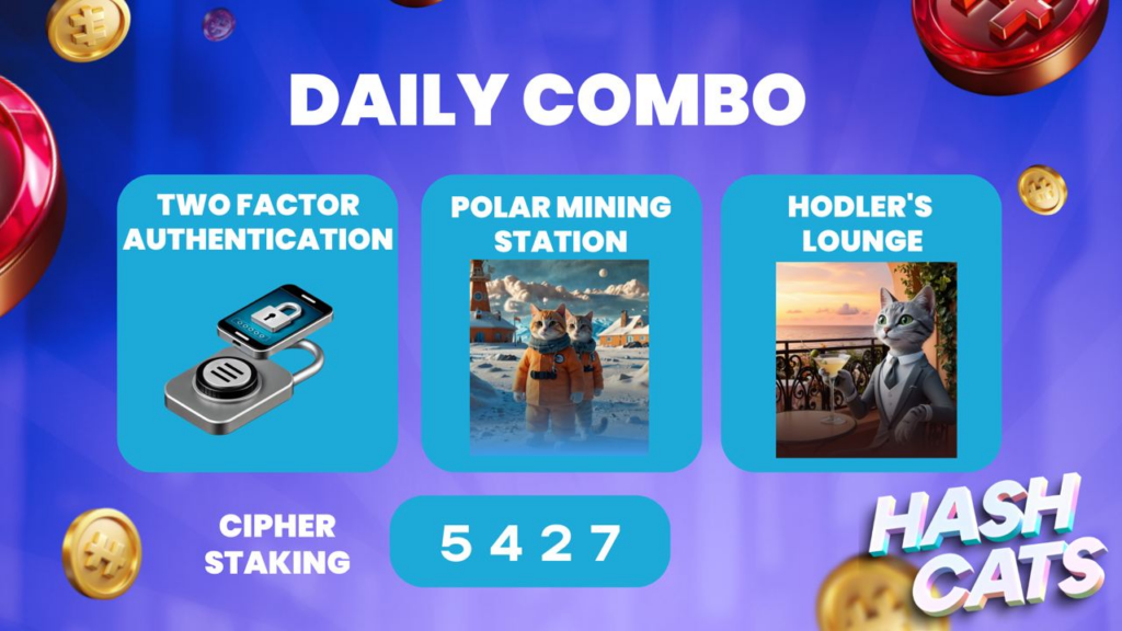 HashCats Daily Combo & Cipher Staking 8 November 2024