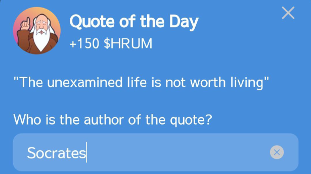 Hrum Quote Of The Day 20 November 2024