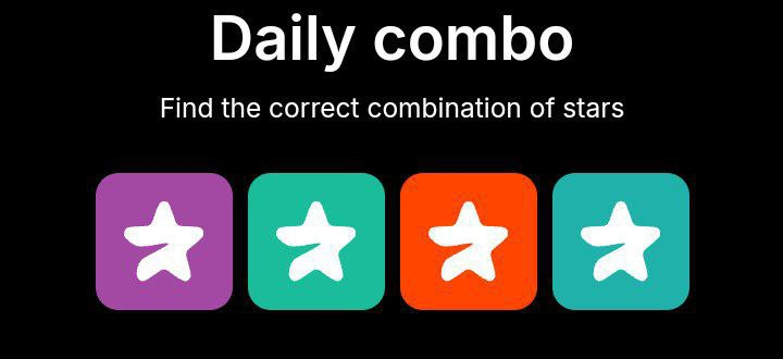 Starsfi Daily Combo 16 December 2024