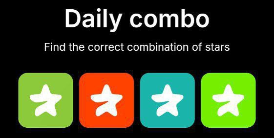 Starsfi Daily Combo 24 December 2024