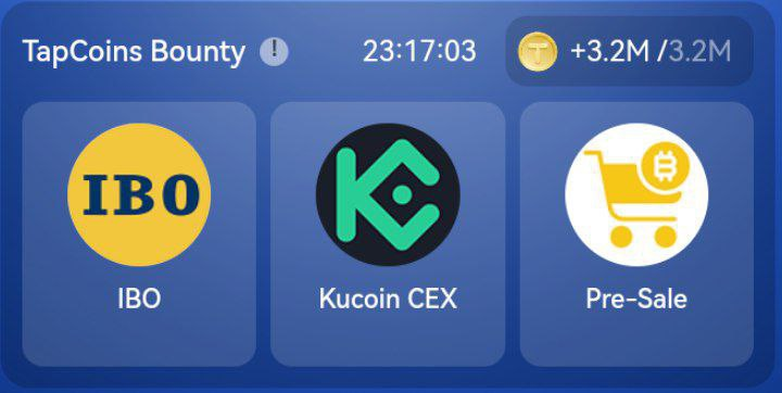 TapCoins Bounty Daily Combo 7 December 2024