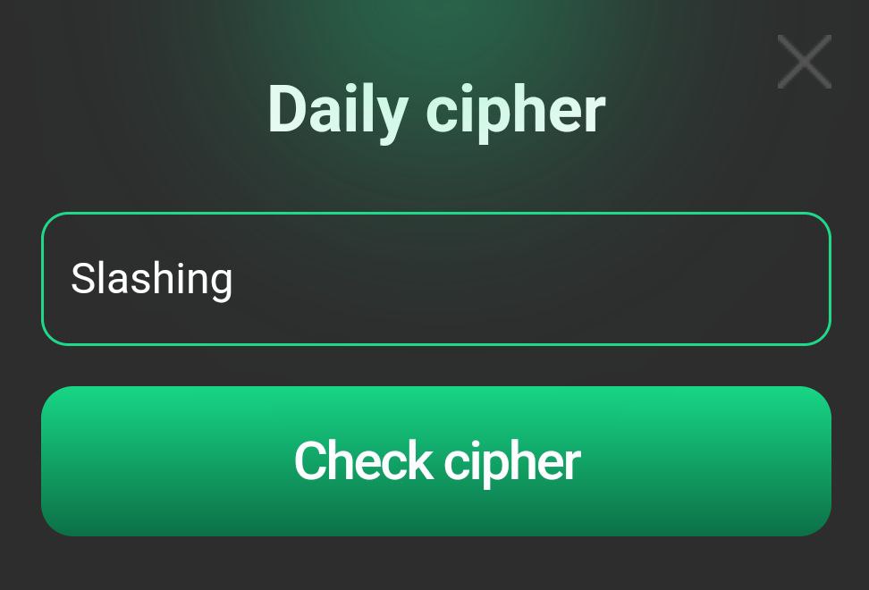 Frog Farm Daily Cipher 27 December 2024