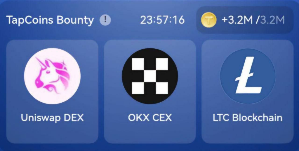 TapCoins Bounty Daily Combo 17 January 2025