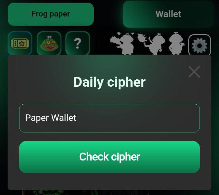 Frog Farm Daily Cipher 4 January 2025