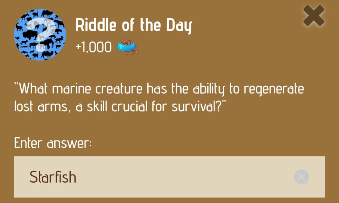 Zoo Riddle Of The Day 10 January 2025