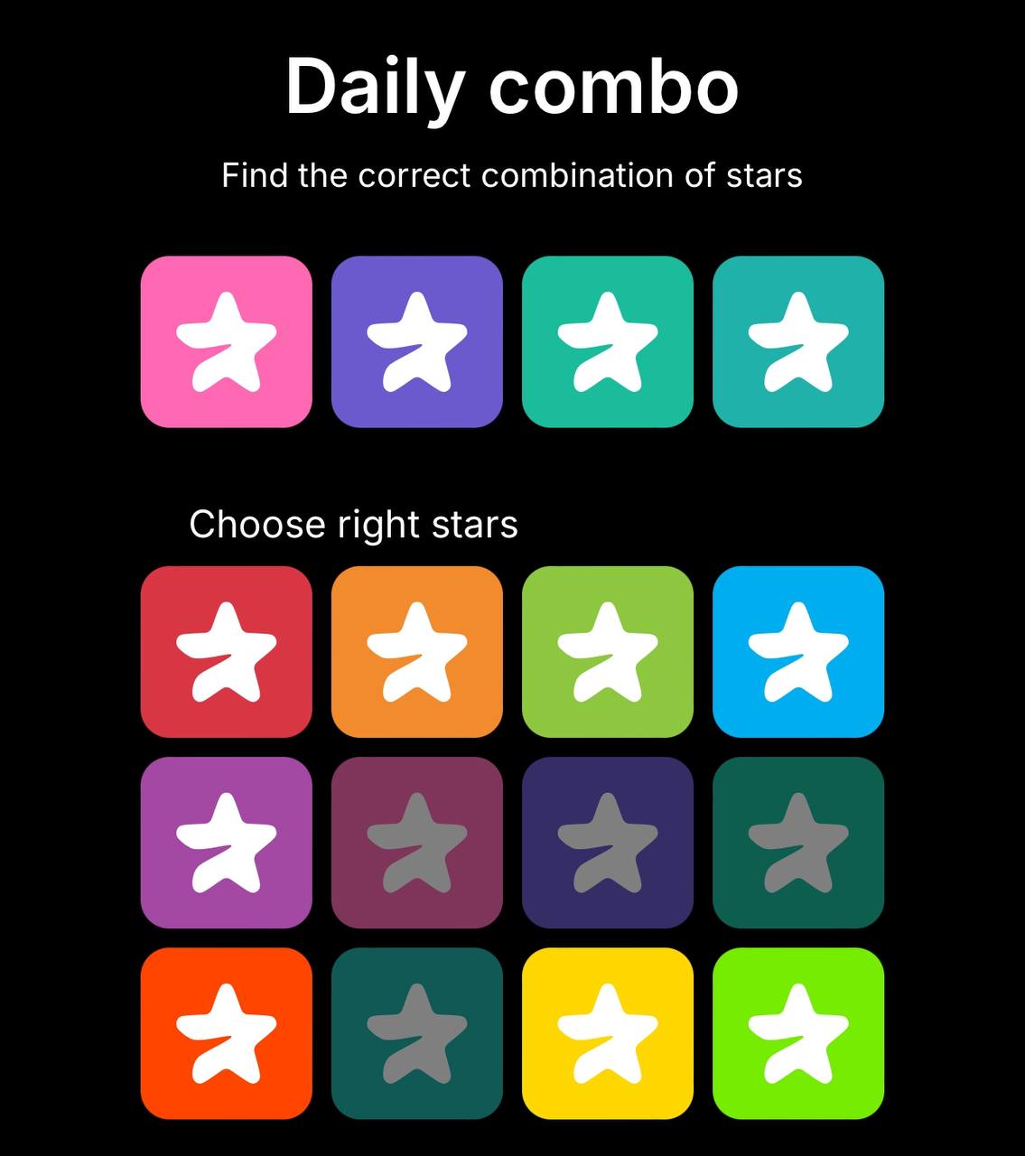 Starsfi Daily Combo 12 January 2025