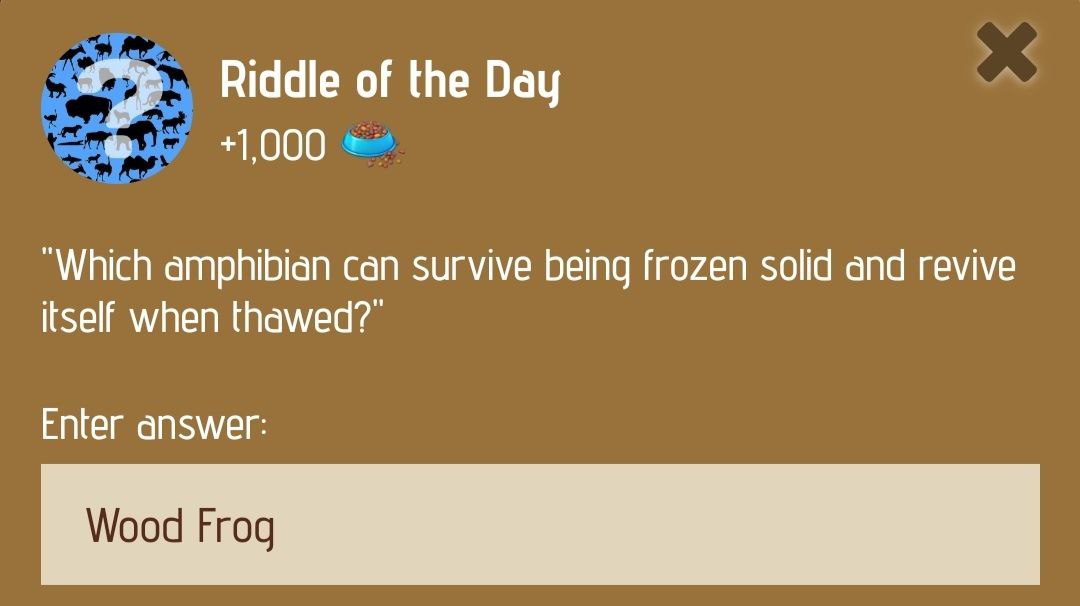 Zoo Riddle Of The Day 16 January 2025