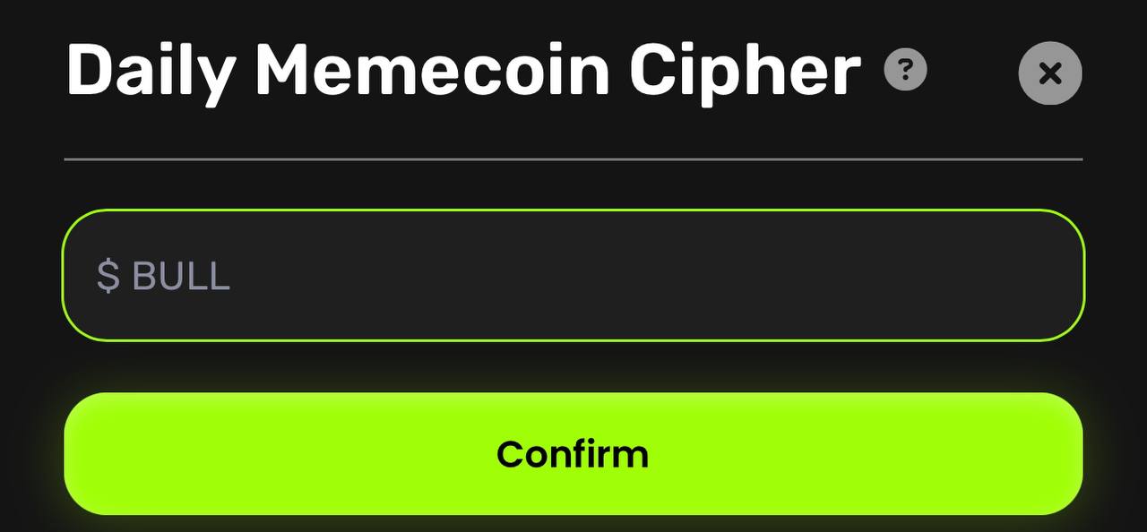 Memes Lab Daily Memecoin Cipher 30 January 2025